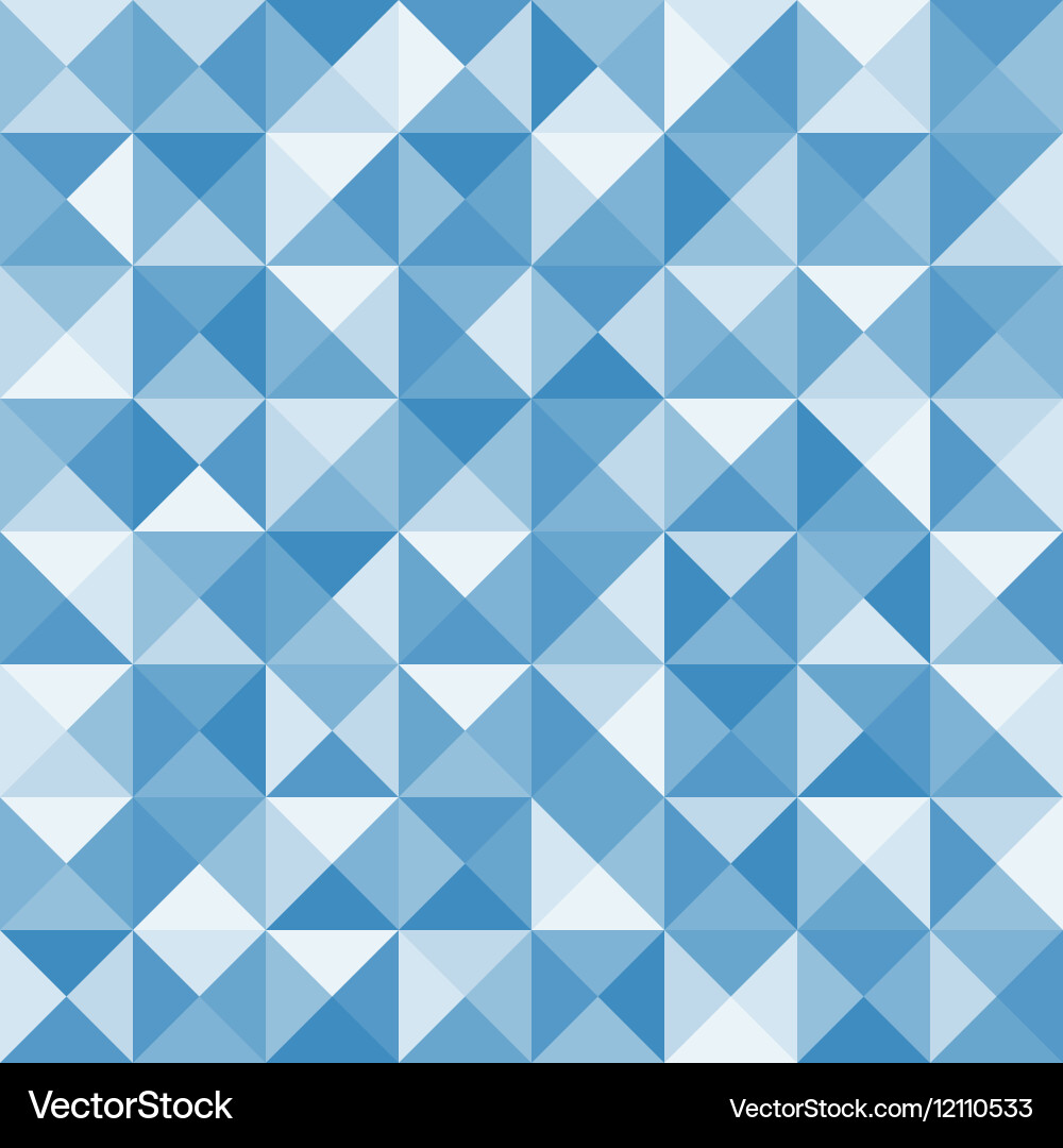 Abstract triangle seamless pattern Vector Image
