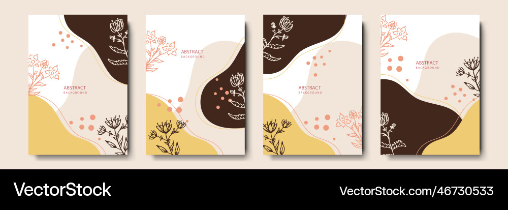 Design templates in simple modern style with copy Design templates in simple modern style with copy Vector Image
