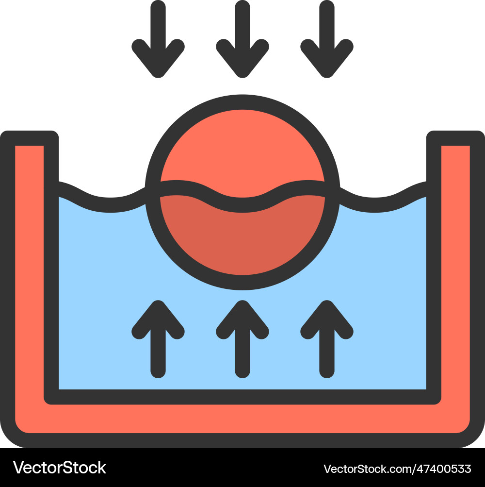 Float icon image Vector Image