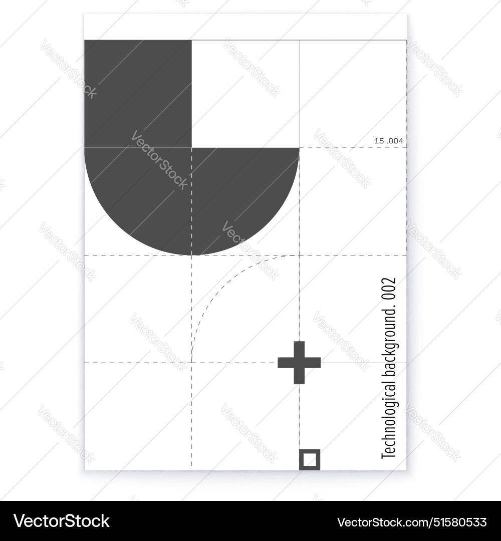 Minimalistic tech art curves and lines precision Minimalistic tech art curves and lines precision vector image