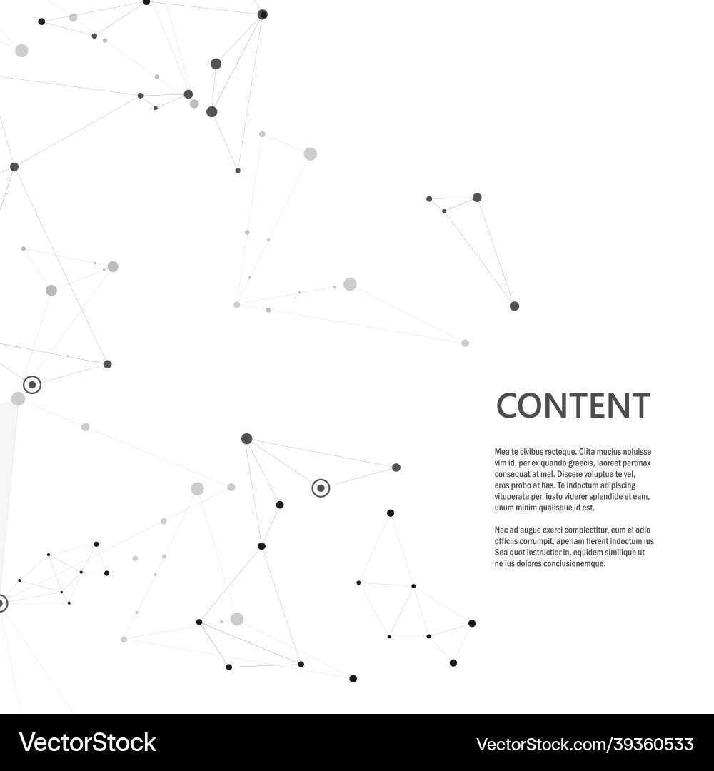Points connected by straight lines into simple Points connected by straight lines into simple vector image