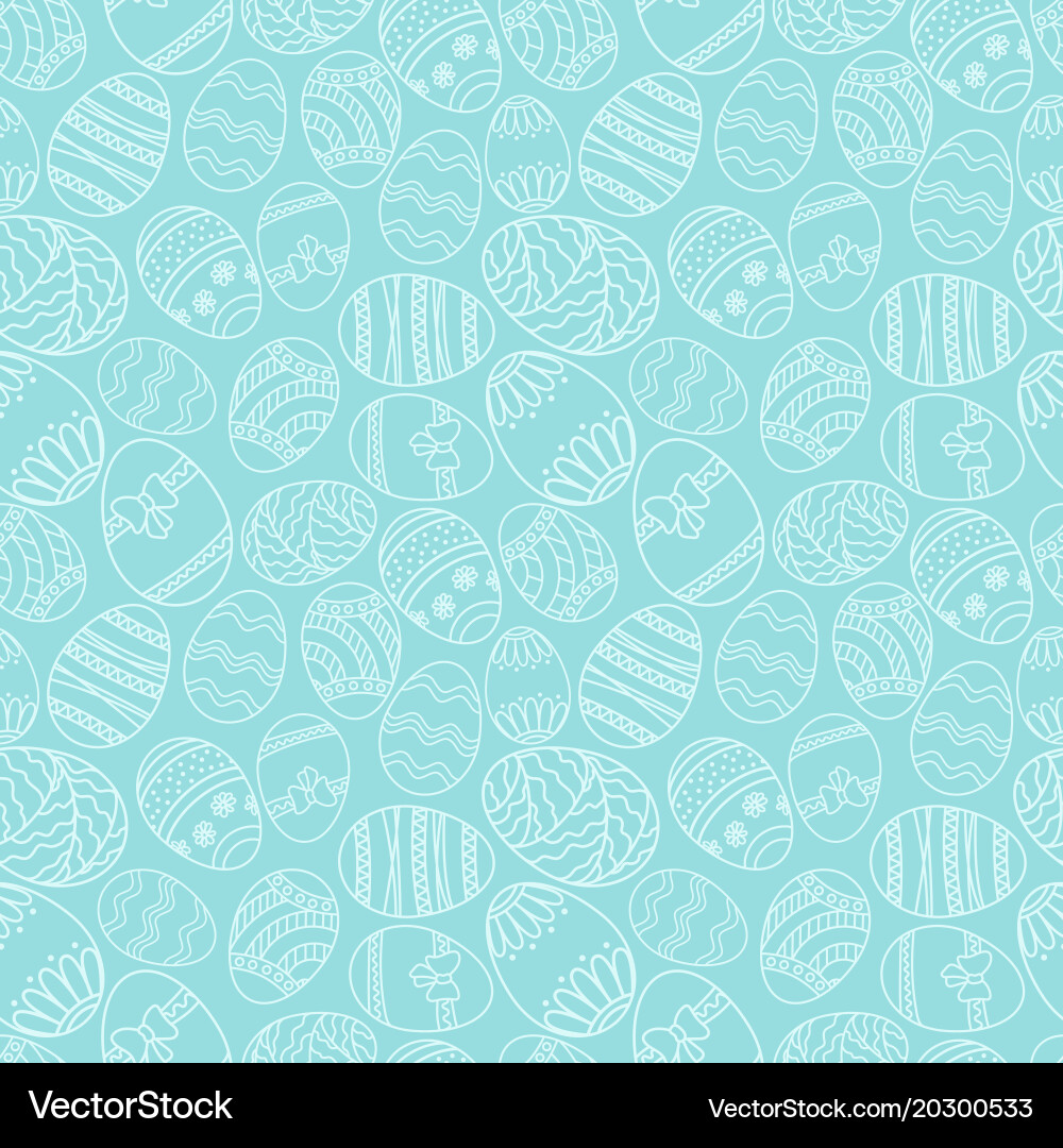 Seamless simple pattern with ornamental Vector Image
