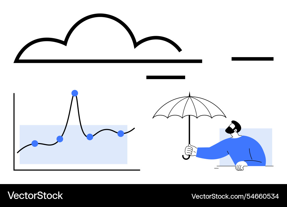 Blending data analysis and protection balancing Blending data analysis and protection balancing vector image