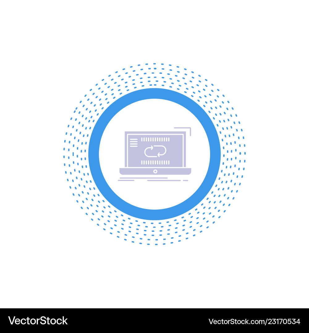 Communication connection link sync Vector Image