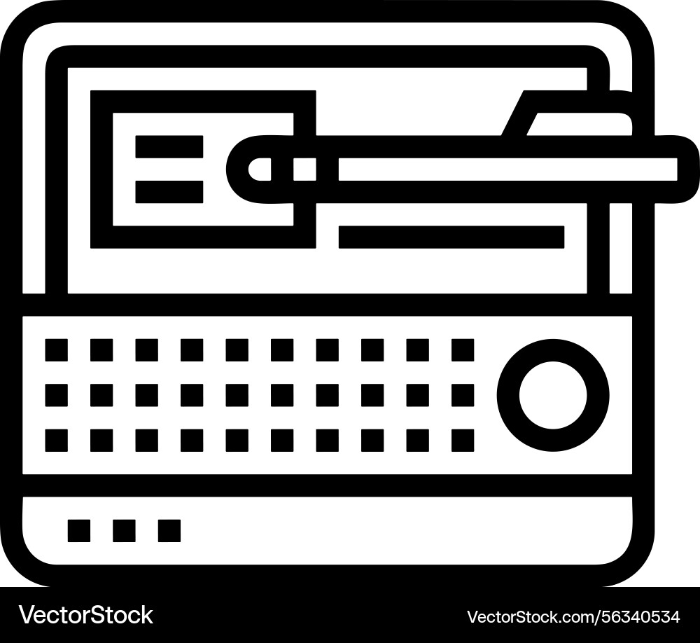 Computer icon symbol image Vector Image