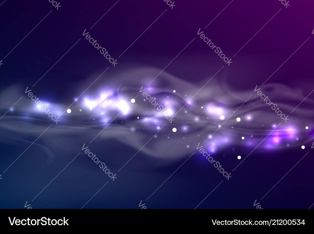 Dark star space bokeh light background Dark star space bokeh light background vector image