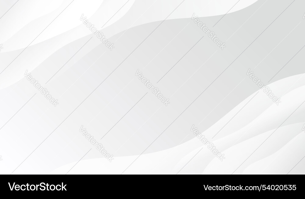 Abstract Gray Curve Backdrop Vector Image