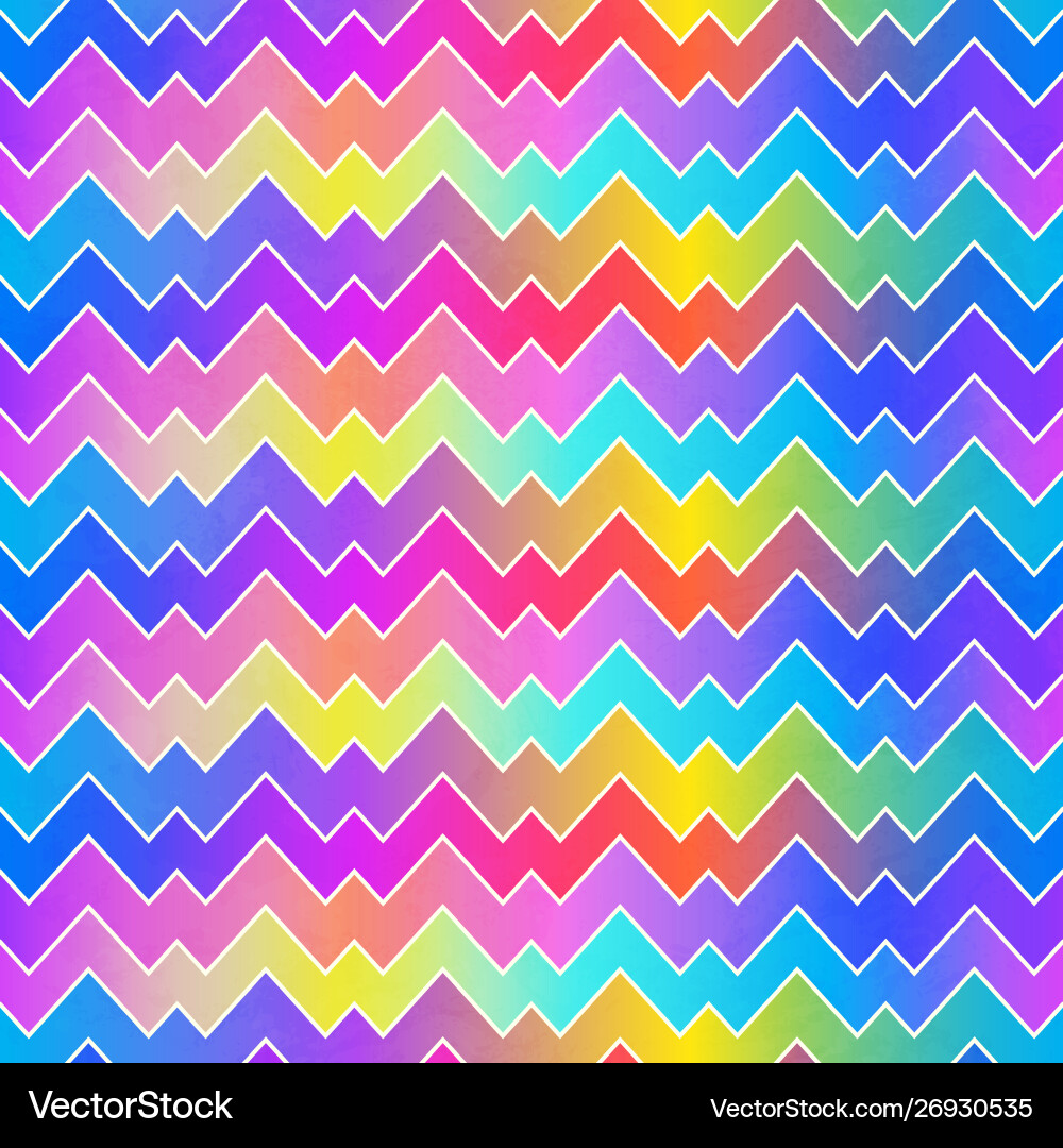 Bright zigzag seamless pattern Bright zigzag seamless pattern vector image