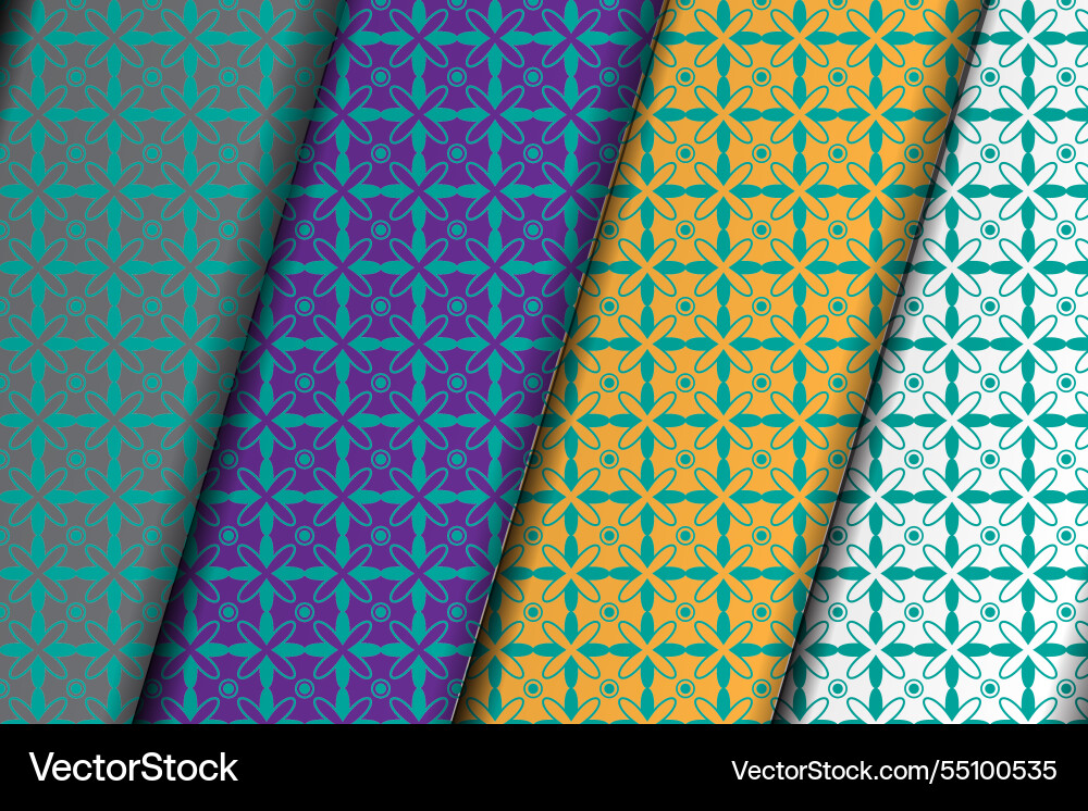 Eps pattern design vector image