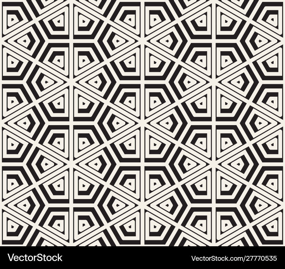 Modern Geometric Abstract Pattern vector image