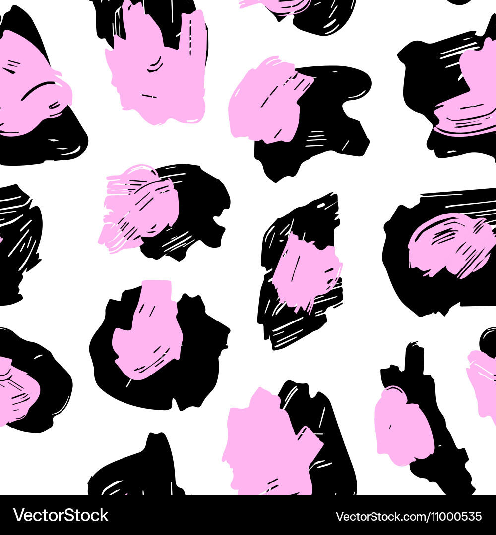 Texture of the leopard spots pattern Vector Image
