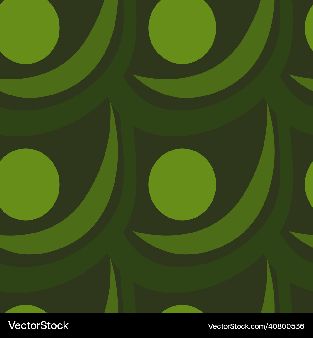 A seamless pattern on square vector image