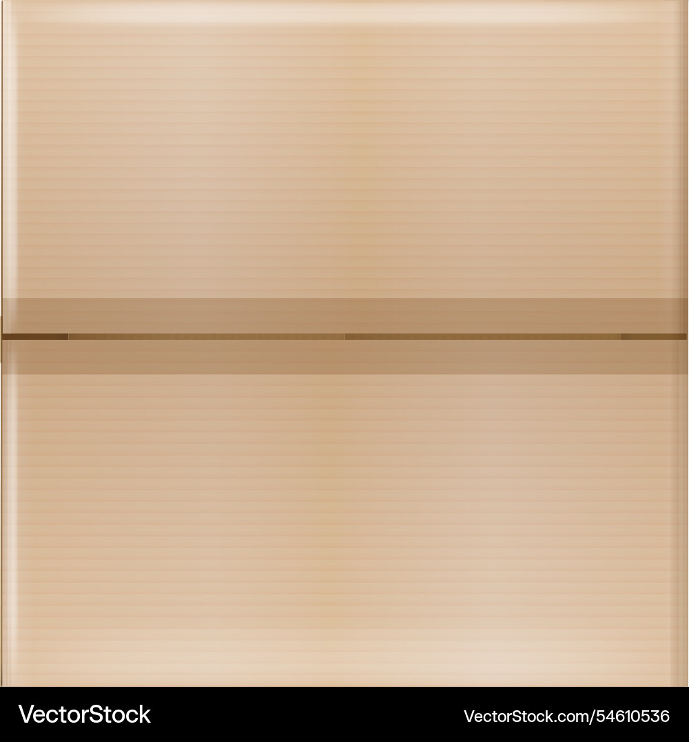 Box empty open and closed cardboard Vector Image