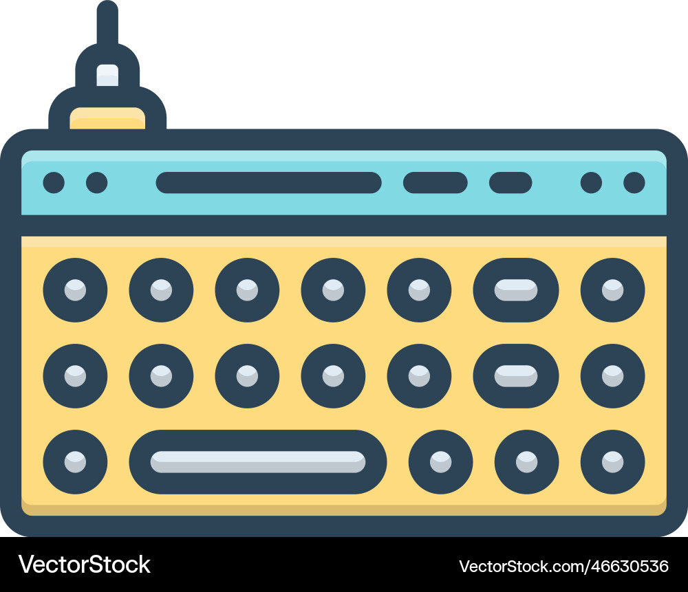 Keyboards Vector Image