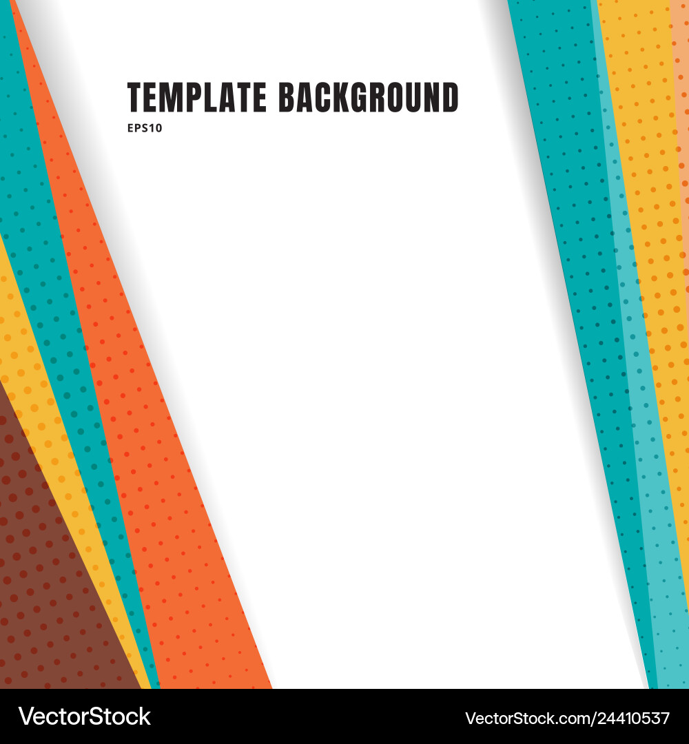 Abstract template header and footers colorful Abstract template header and footers colorful vector image