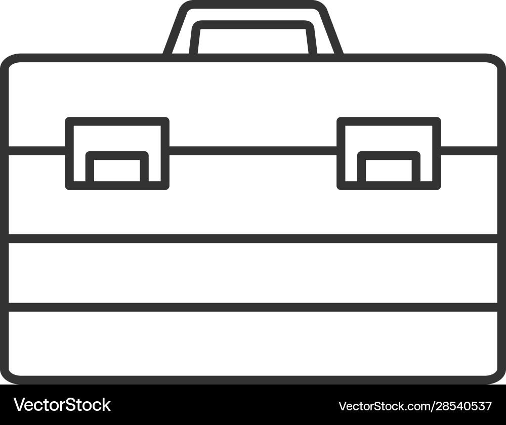 Construction Toolbag Icon vector image