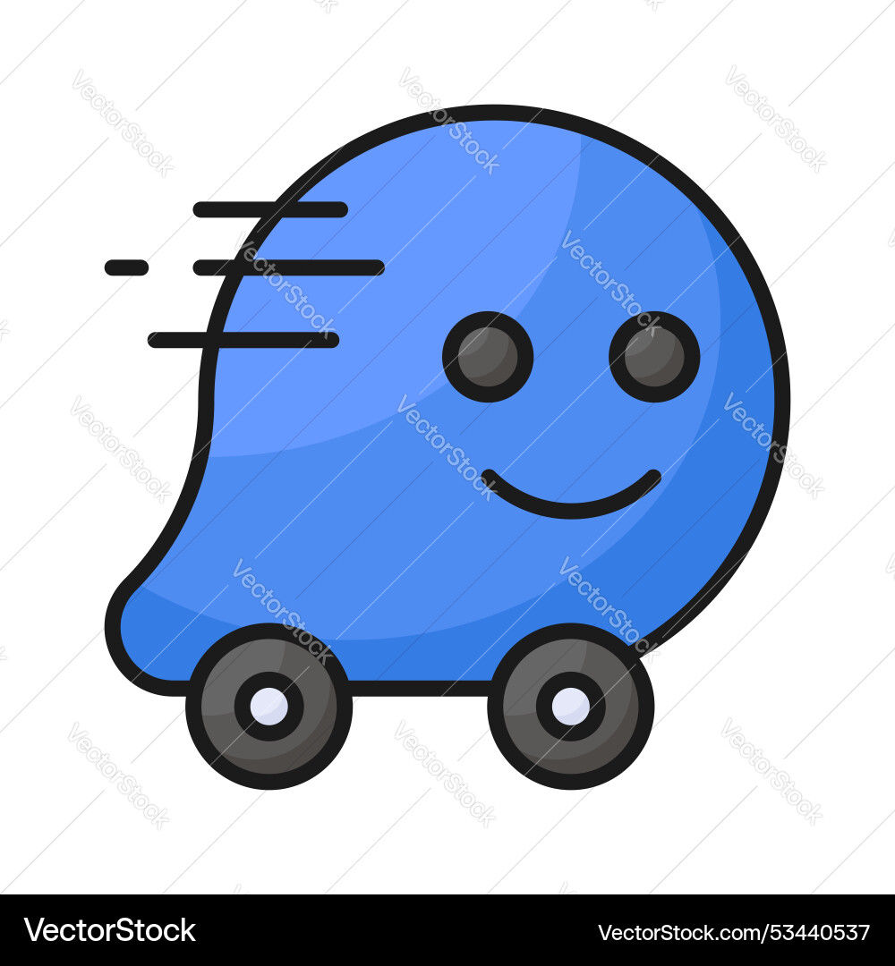 Navigation app Vector Image