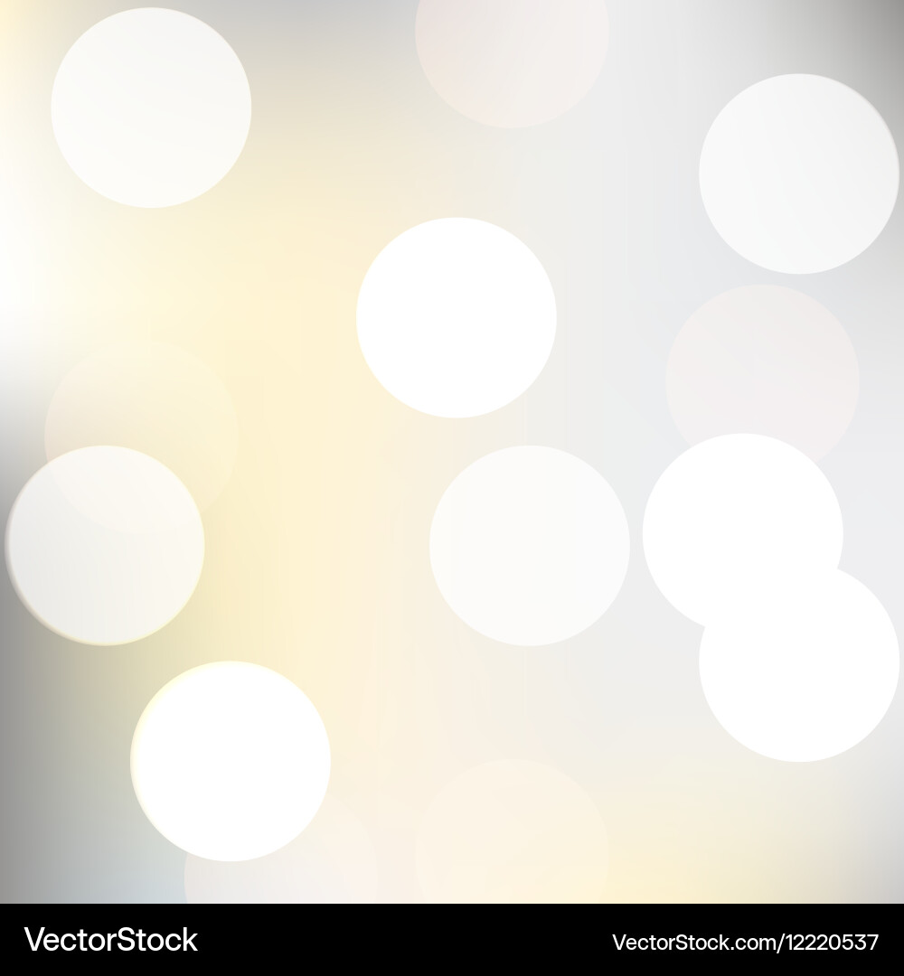 Sparkling bokeh vector image