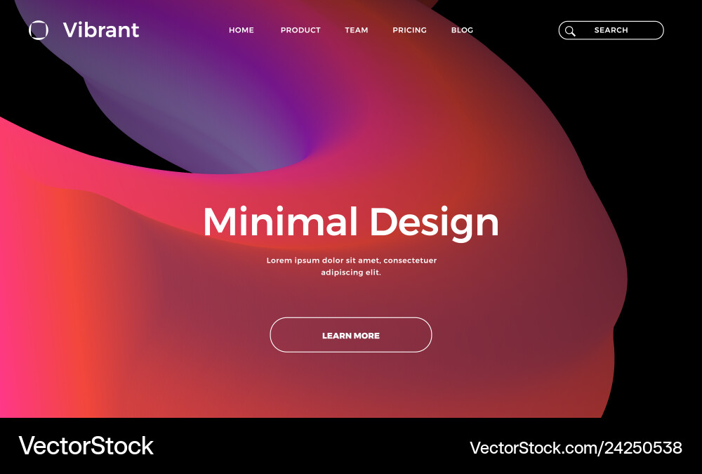 Abstract design template with 3d flow shapes Abstract design template with 3d flow shapes Vector Image