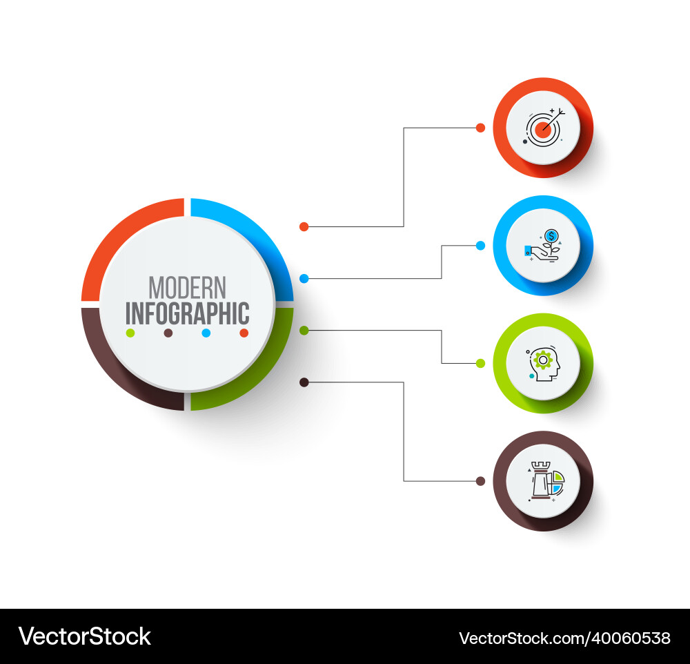 Creative concept for infographic business data Creative concept for infographic business data Vector Image