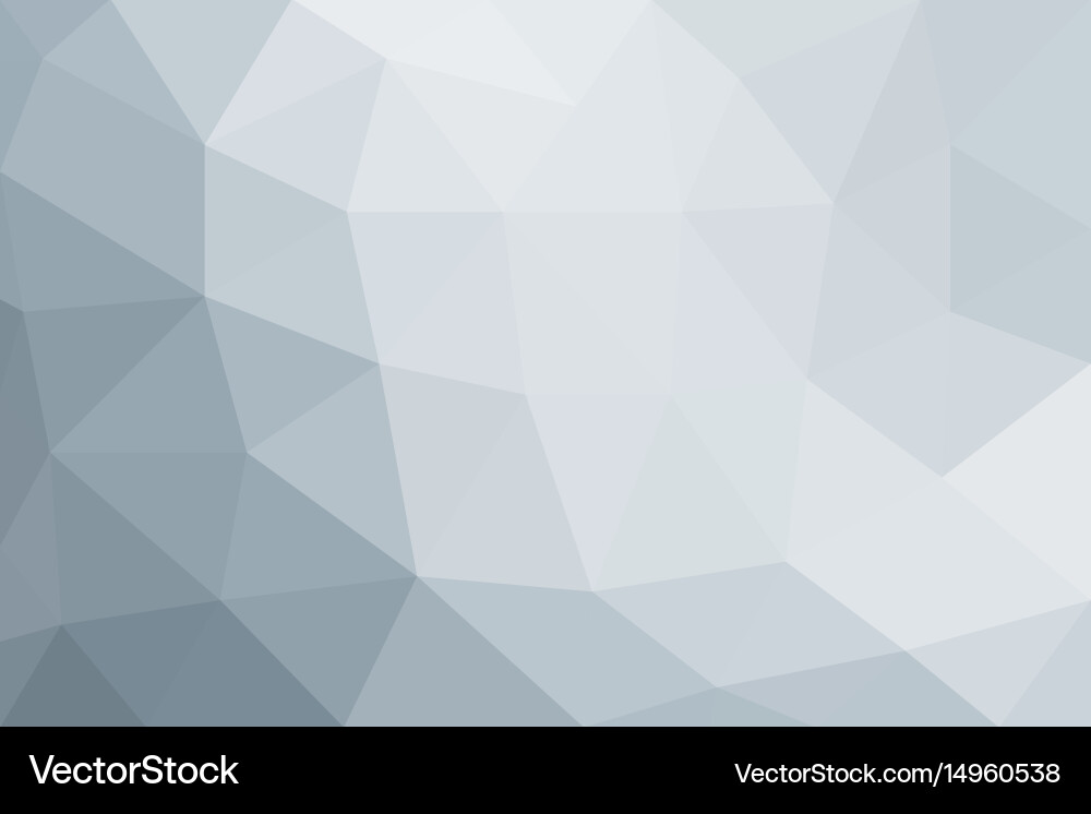 Light-colored background in low poly style vector image