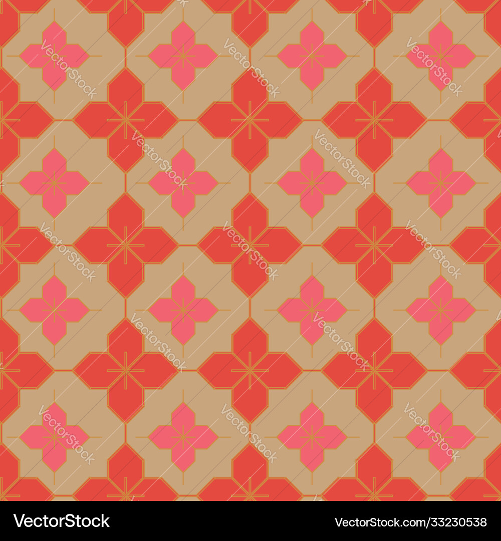Retro geometric seamless pattern print background Retro geometric seamless pattern print background vector image