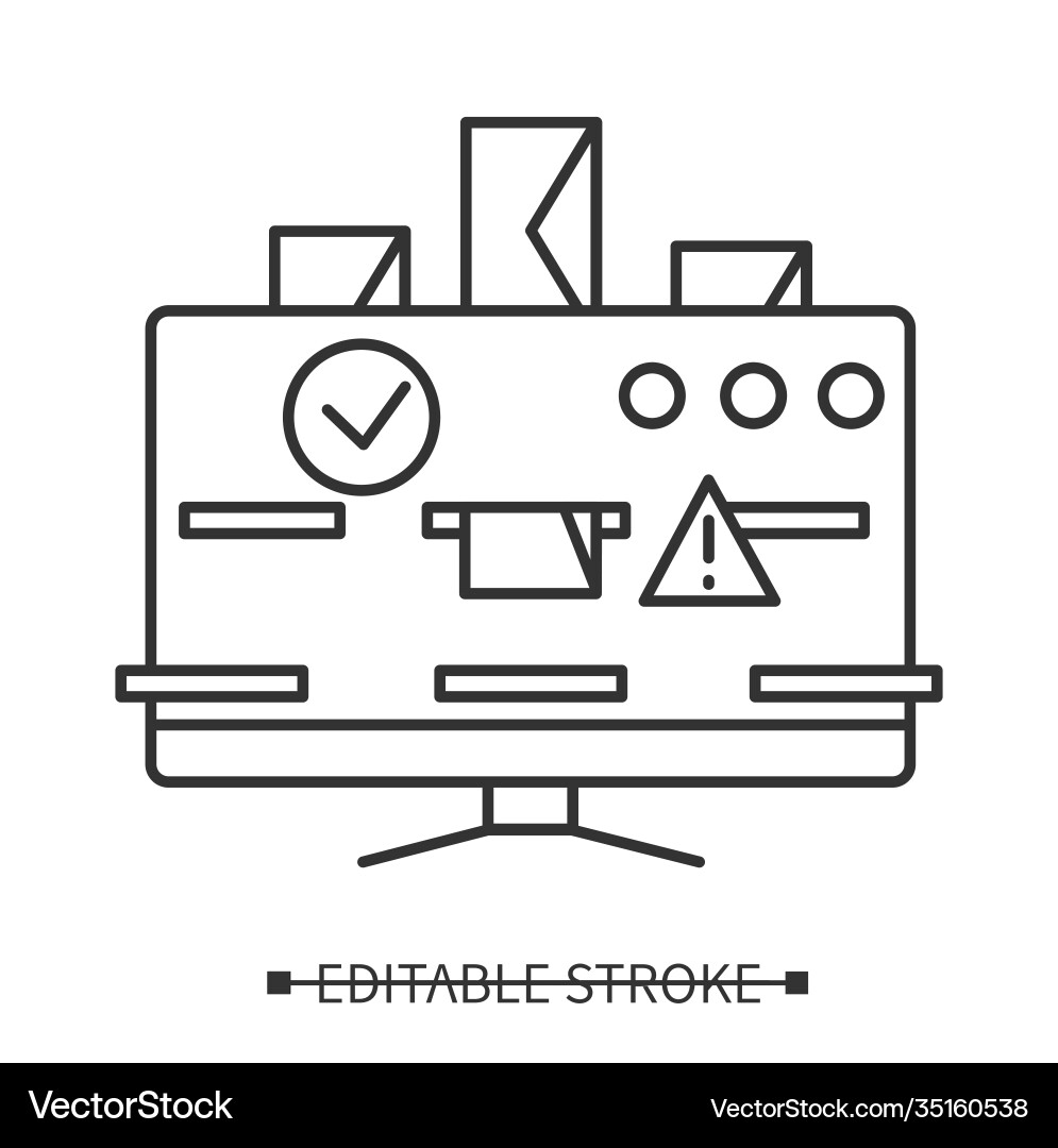 Smart email categorization web post sort Smart email categorization web post sort Vector Image
