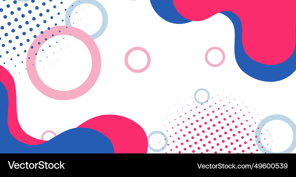 Abstract liquid wave background with colorful Vector Image
