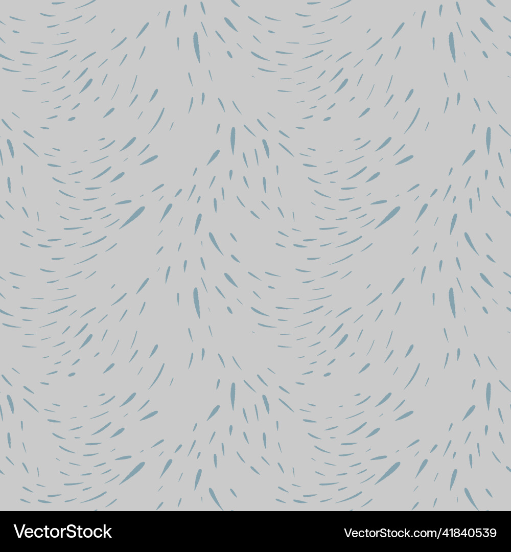 Abstract strokes drop seamless pattern vector image