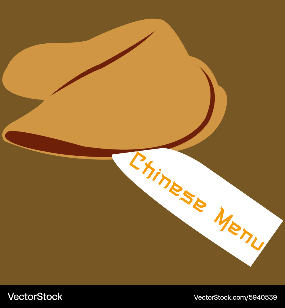 Colored chinese menu design with text Vector Image