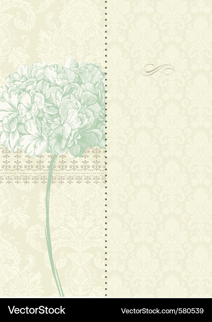 Elegant Scroll Border Vector Image