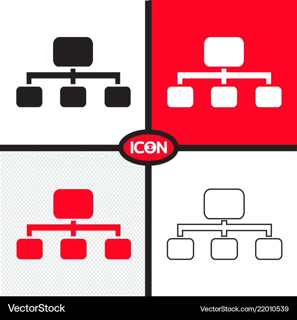 Graph chart icon vector image