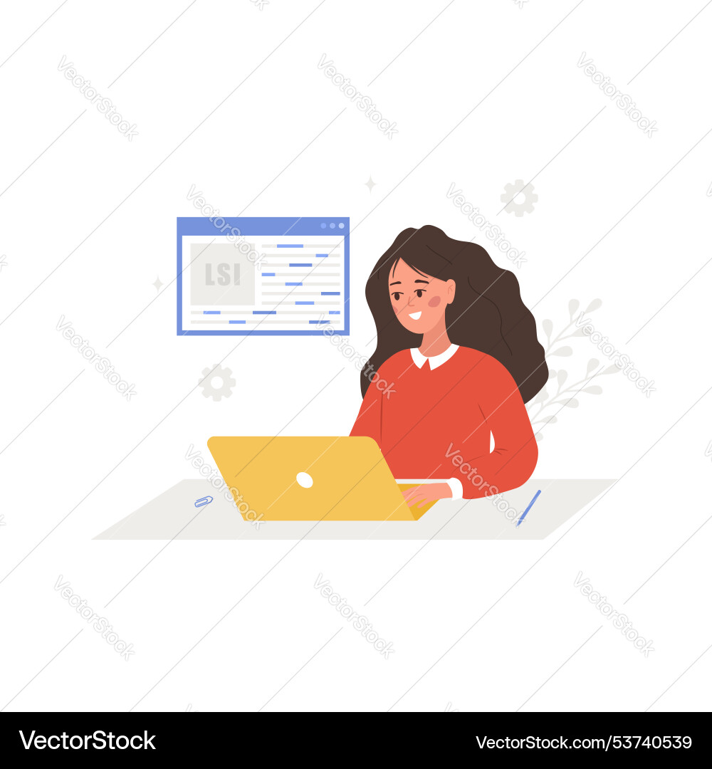 Lsi Keyword-Generation latent semantic indexing Lsi Keyword-Generation latent semantic indexing vektorbild