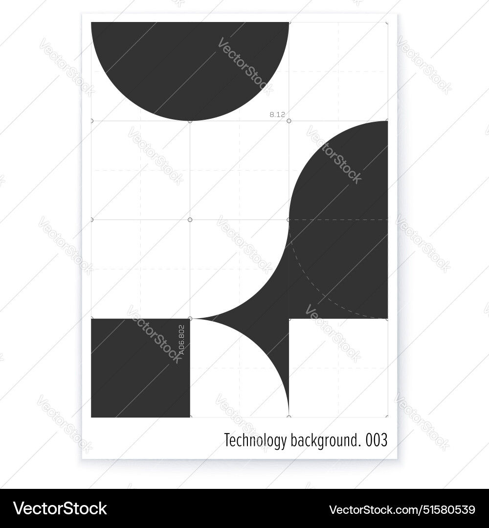 Visualizing information abstract tech patterns Visualizing information abstract tech patterns vector image