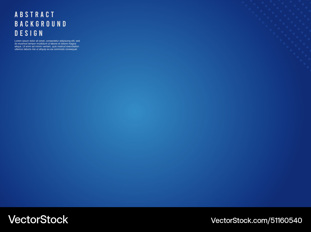 Abstract blue color background dynamic shapes vector image