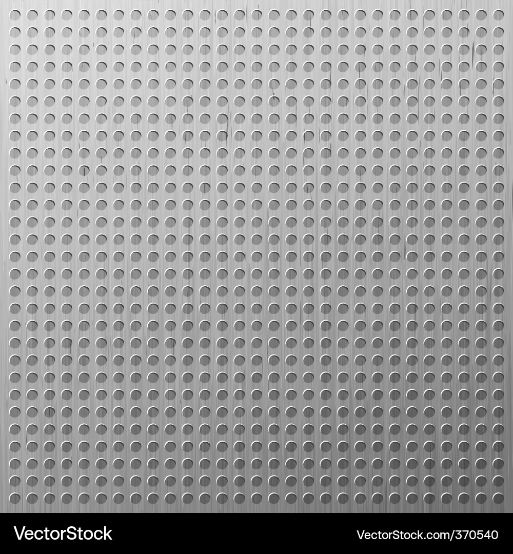 Chrom Grid Muster Vektorbild