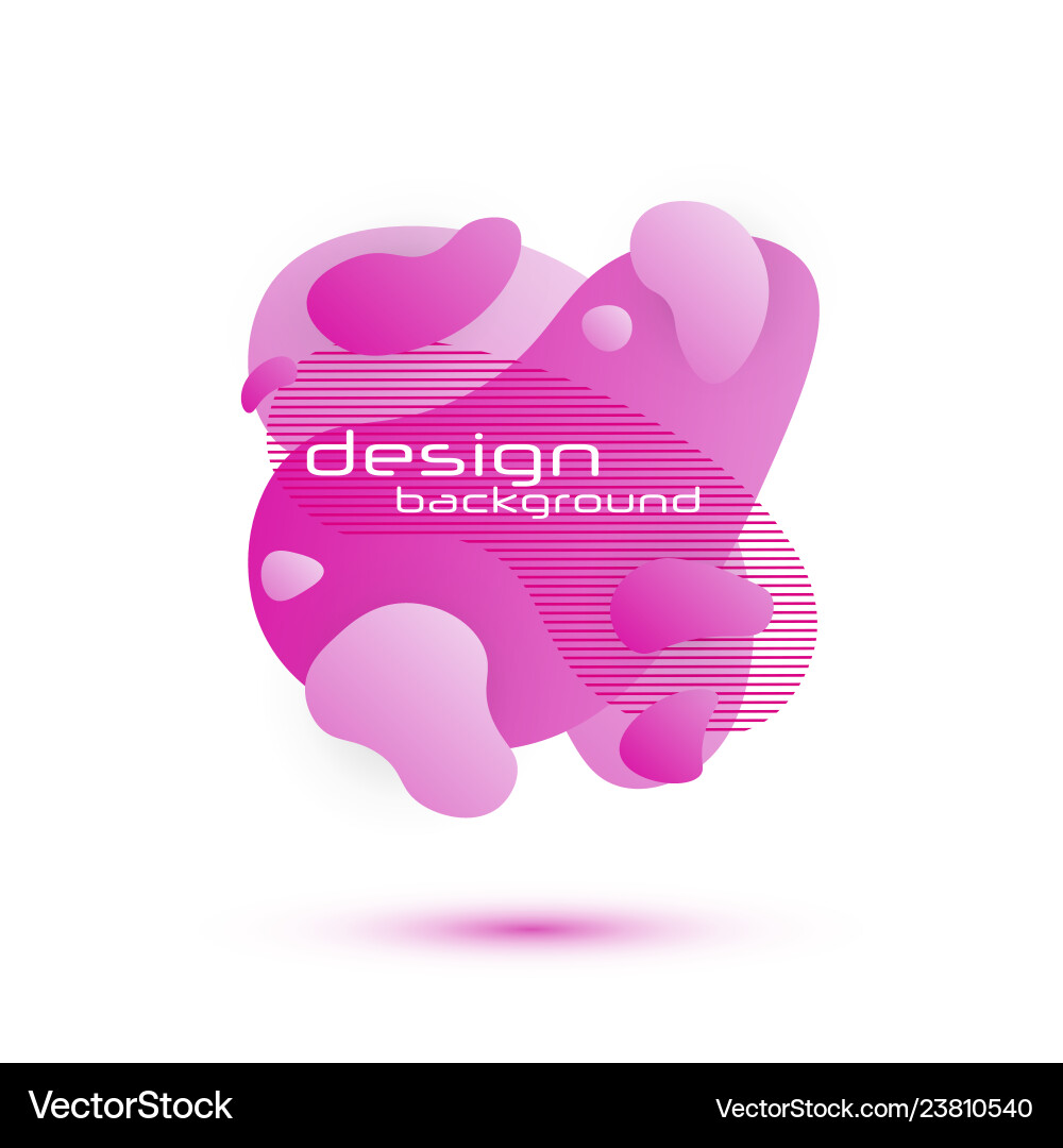 Dynamic fluid design Dynamic fluid design vector image