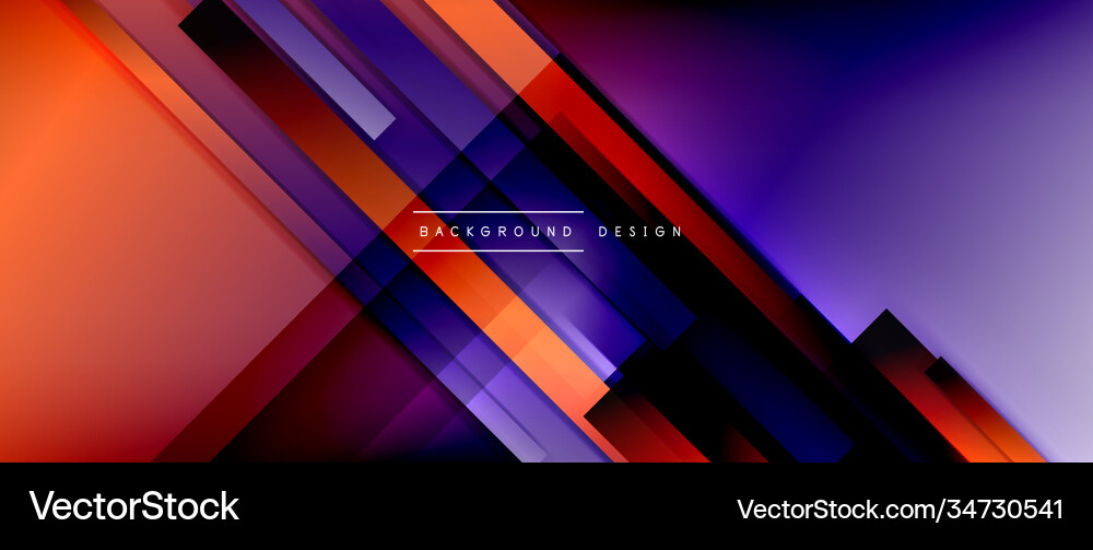 Dynamic lines on fluid color gradient trendy Dynamic lines on fluid color gradient trendy vector image