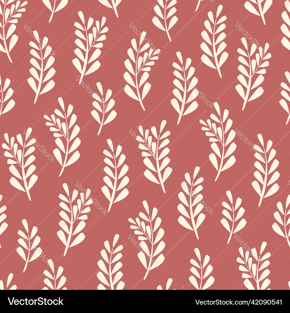 Elegant Twig Pattern Vector Image
