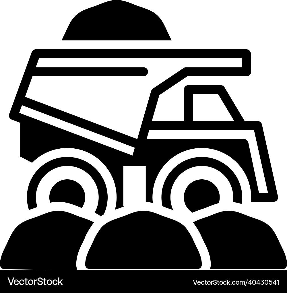 Mines Vector Image
