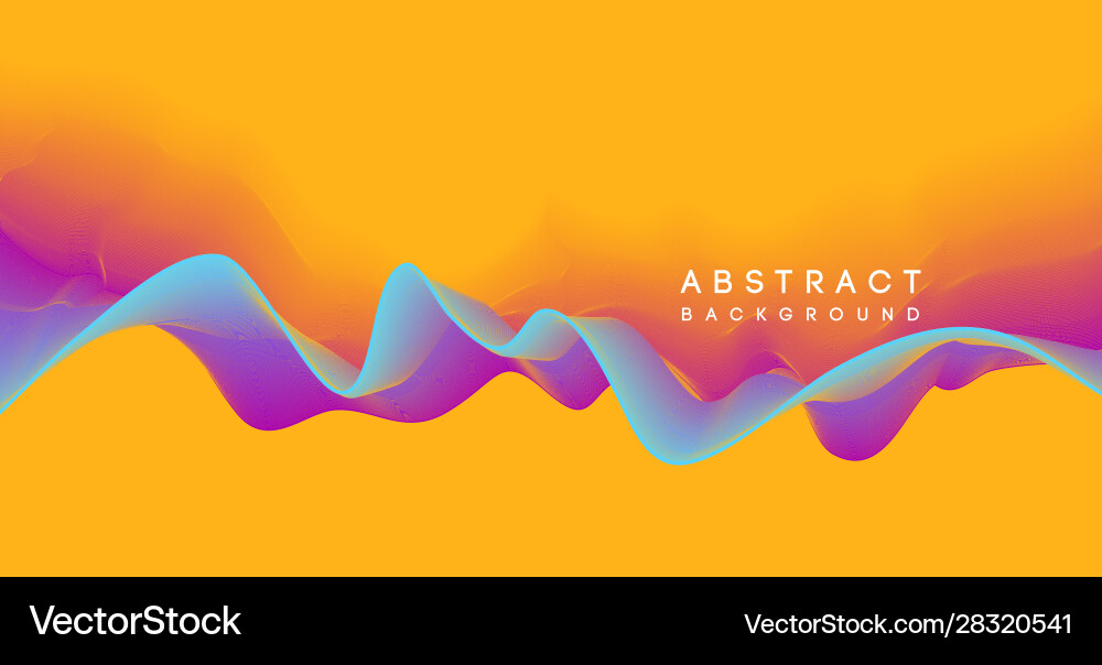 Moving colorful abstract background dynamic Vector Image