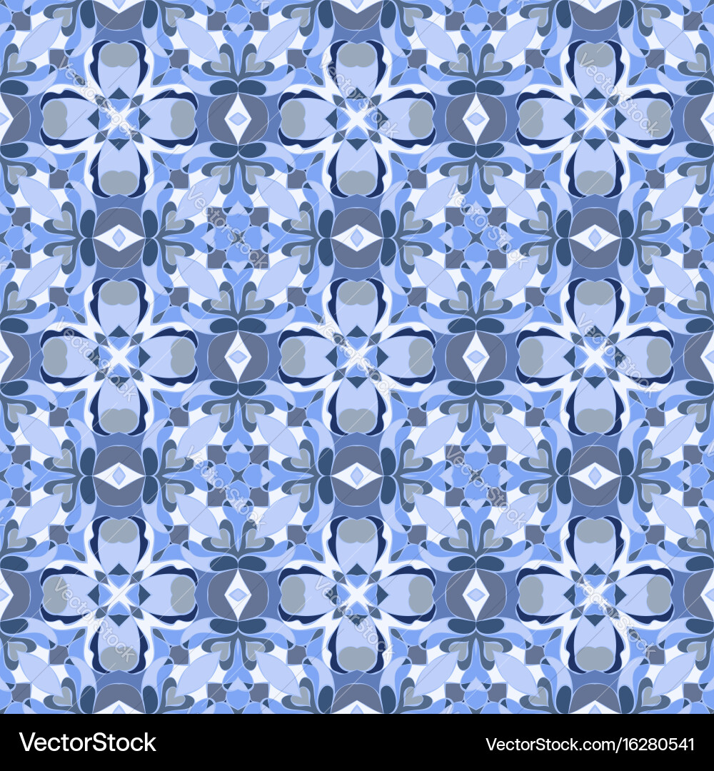 Seamless symmetrical pattern Vector Image