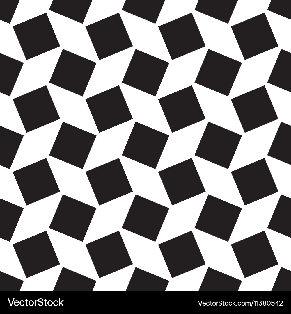 Abstract seamless patterns with squares Vector Image