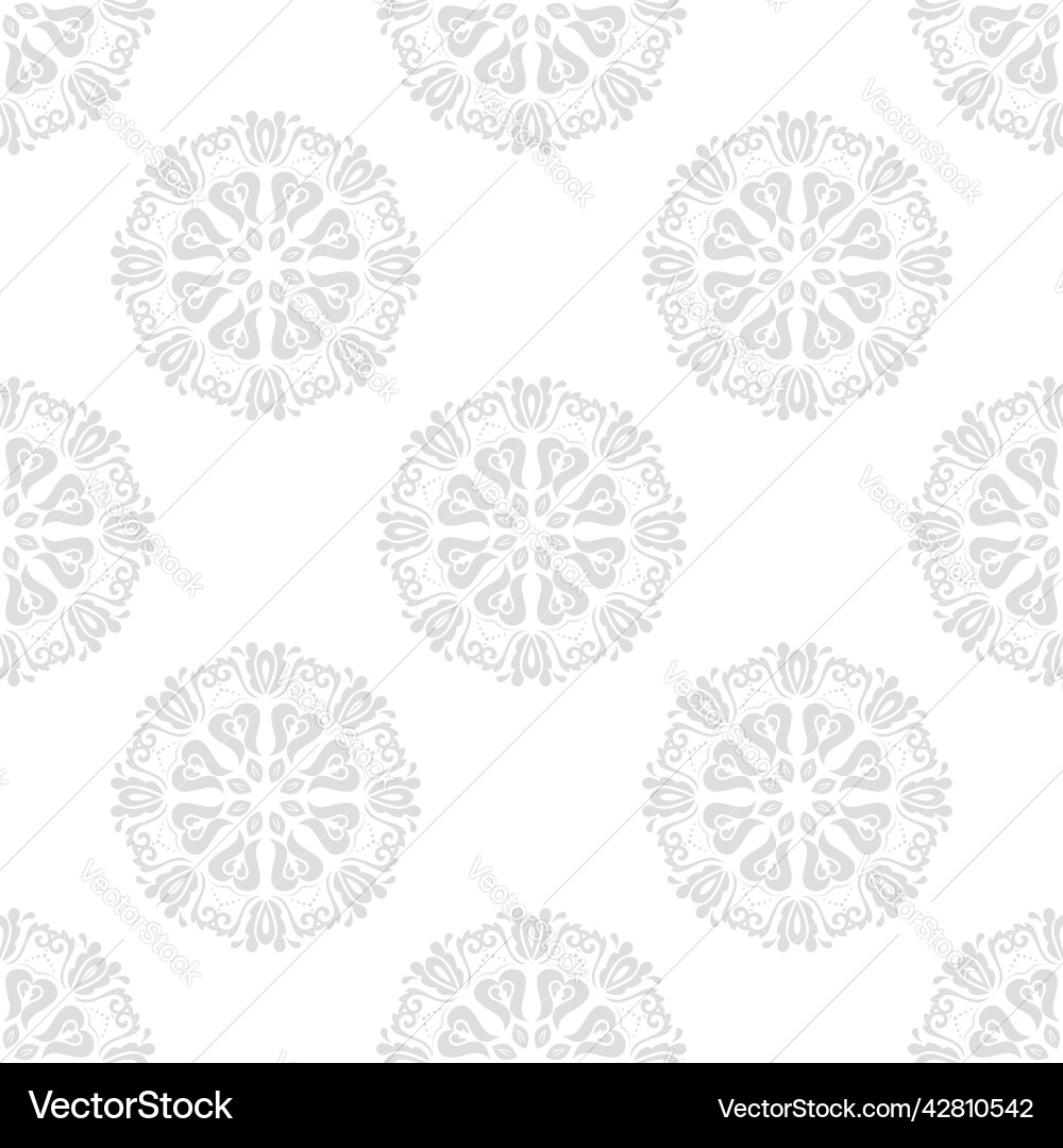 Classic seamless fine pattern Classic seamless fine pattern vector image