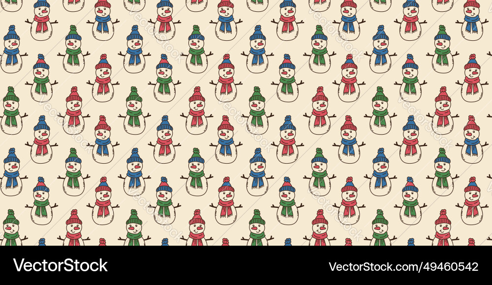 Colorful seamless pattern with doodle elements Colorful seamless pattern with doodle elements vector image