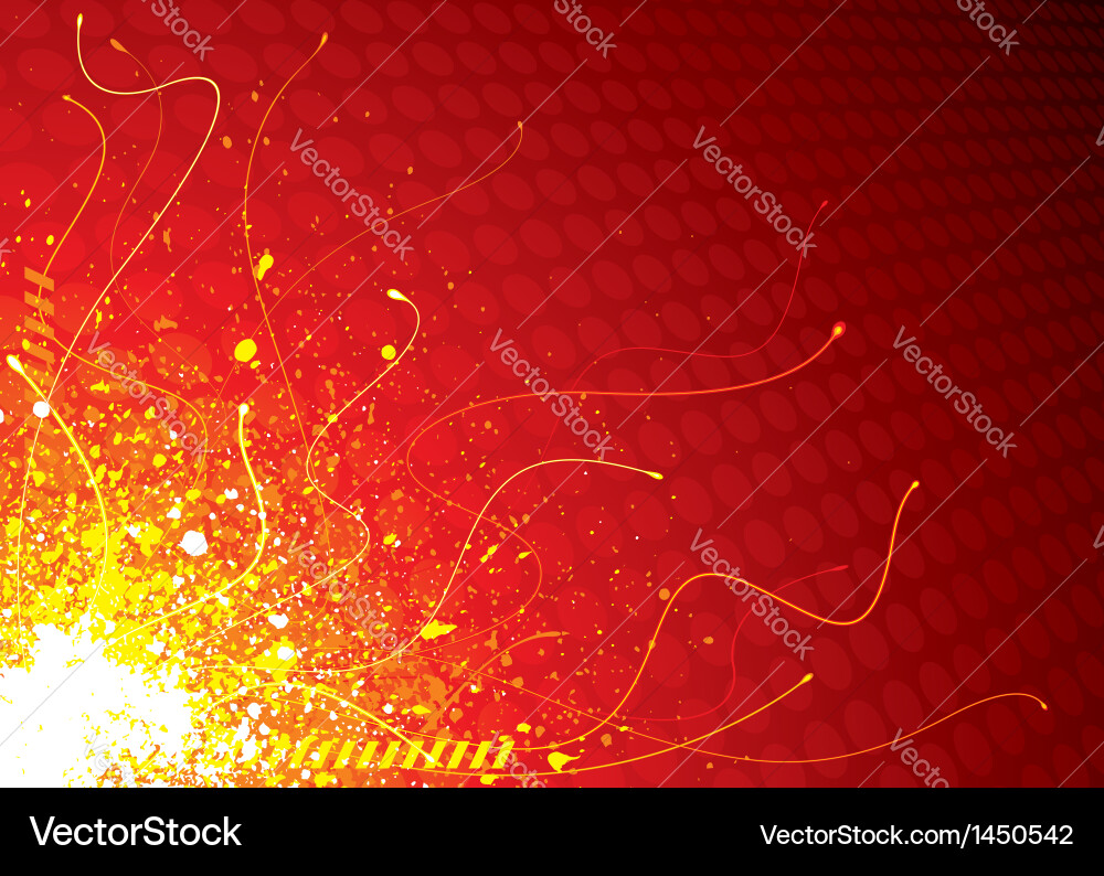 Exploding vector image