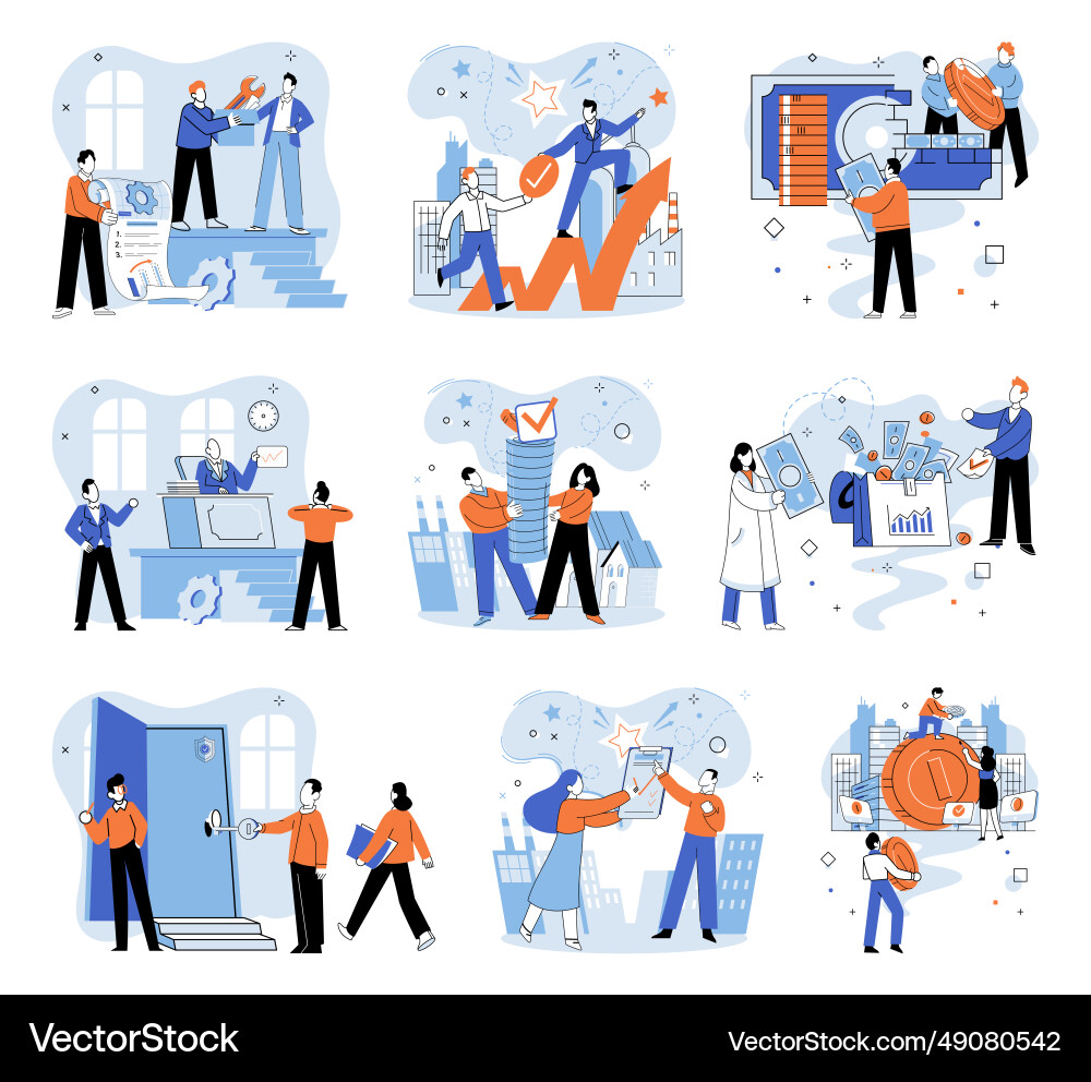 Parthnership brainstorming sessions generate Parthnership brainstorming sessions generate vector image