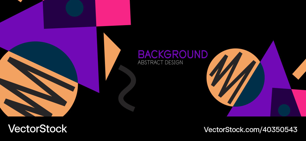 Abstract background blocks lines triangles Abstract background blocks lines triangles vector image