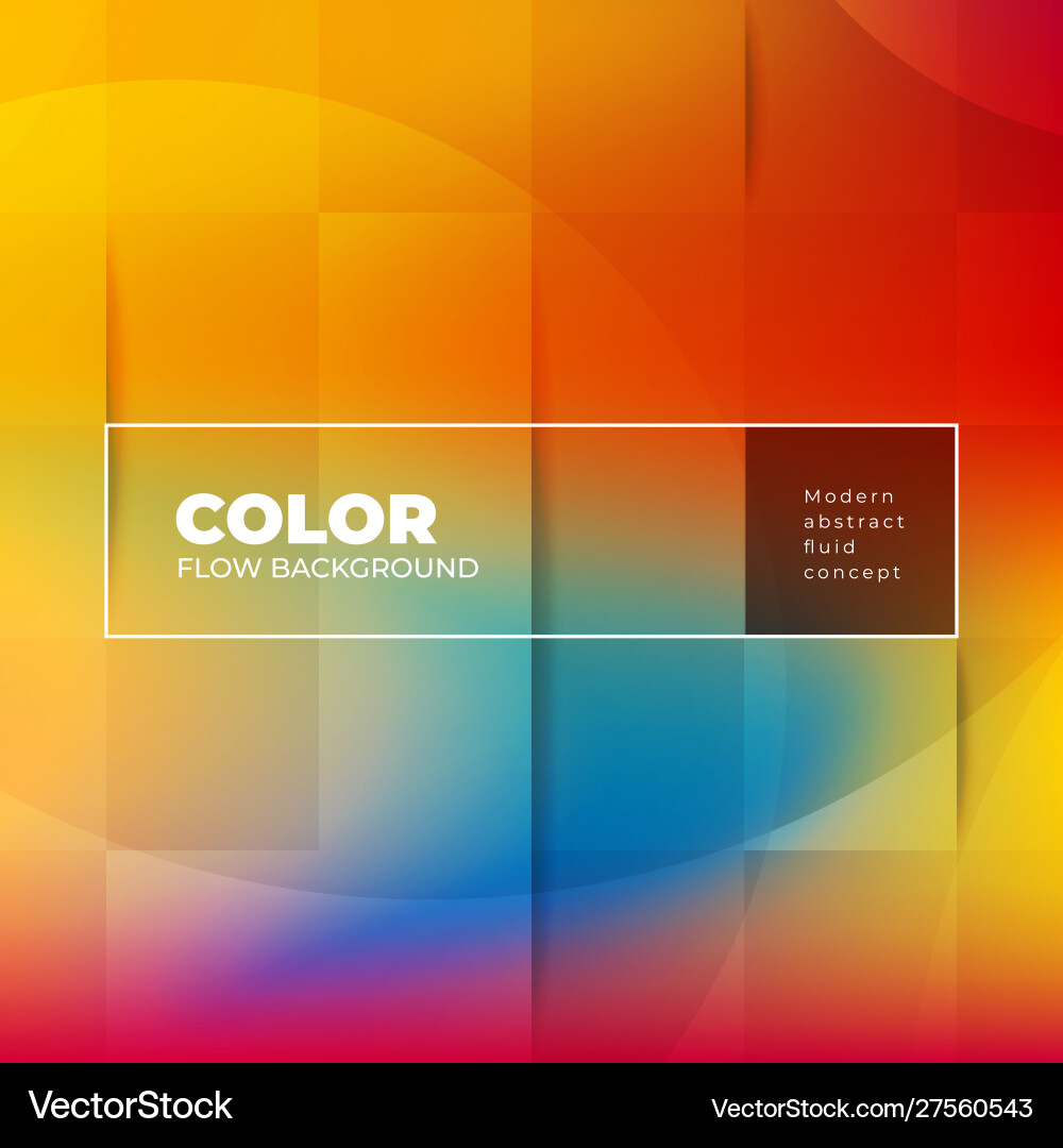 Liquid color background design with square cells Liquid color background design with square cells vector image