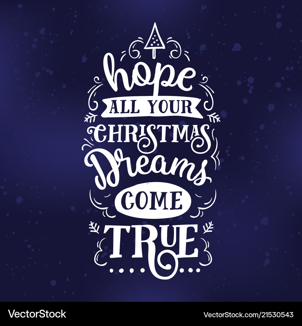 Merry christmas typography Merry christmas typography vector image